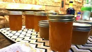 Making Peach Jam Using Canned Peaches