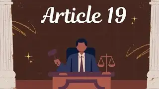Article 19 of the Indian Constitution.