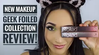 NEW MAKEUP GEEK FOILED PIGMENTS & GLOSS | Amanda D.
