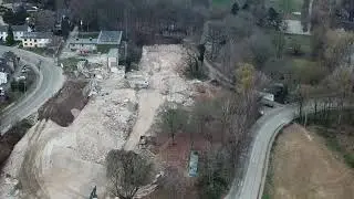 Abriss der Realschule Alsdorf Ofden