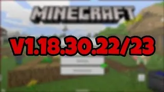 NEW MINECRAFT PE 1.18.30.22/23 BETA!!! Minecraft Bedrock Edition Update