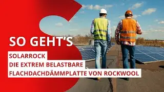 Dachd&auml;mmplatte Solarrock f&uuml;r h&ouml;here Belastungen