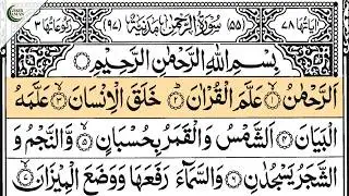 Surah Rahman (The Most Merciful) | By Sheikh Abdur-Rahman As-Sudais | Full With Arabic Text (HD)