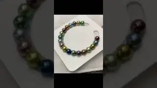 AAAA grade, Tahitian Mangareva pearls #jewellry #Tahitian #tahiti #Mangareva #southseapearl #rainbow