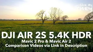 DJI Air 2S HDR Comparison Video. Look in description for links to MA2 and M2P.