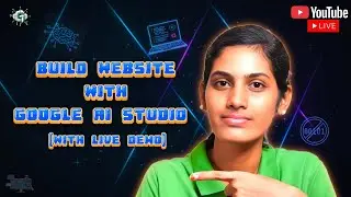 🚀 Google AI Studio LIVE Demo &mdash; Build & Deploy AI Models Without Coding!