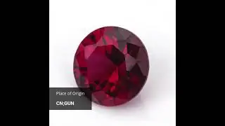 Synthetic Corundum Ruby