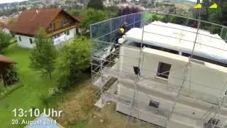 Hausbau in 13 Stunden