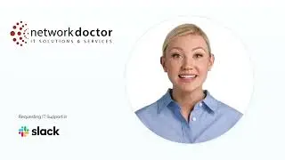 IT Support from NetworkDR Using Slack