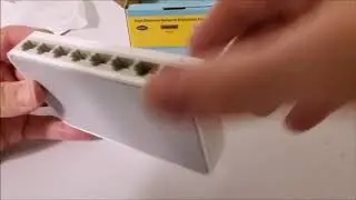 UNBOXING tp-link TL-SF1008D - UNMANAGED NETWORK SWITCH