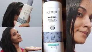 Assure Hair Oil Enriched with Arnica Extract and Tea Tree Oil with Review and Demo by ANKITA VERMA