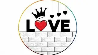 Beautiful LOVE Drawing | Easy Love Art Design | Pencil Drawing Tutorial