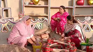 Gaon K Kitchen Ki Setting | Village Home Kitchen Setup| Aliza Sehar | Aun Saeed | Rukhsana Da Punjab