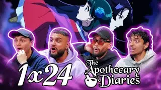 THIS WAS INCREDIBLE!! ✨😍 | BROTHERS watch The Apothecary Diaries 1x24 | REACTION