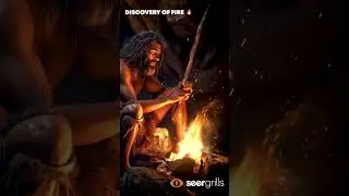 Discovery of Fire 🔥 SEERGRILLS - AI Automated Cooking www.seergrills.com  #SEERGRILLS #ai #food