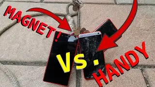 Riesen MAGNET vs. HANDY - was wird passieren?! - Magnetar Vergleich (Barbarian, The Beast)