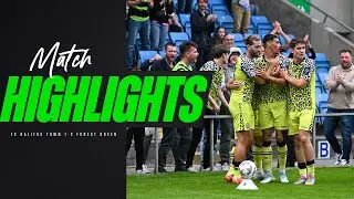 Match Highlights | FC Halifax Town 1-2 Forest Green