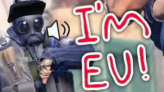 Pretending To Be European On CS2!