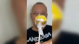 👂ASMR ORGANIC FRUIT MANGO FLAVORED LOLLIPOP CANDY EATING SOUNDS👂ORIGINAL LENGTH👂