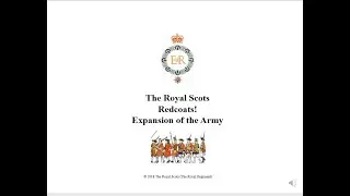 The Royal Scots Redcoats!