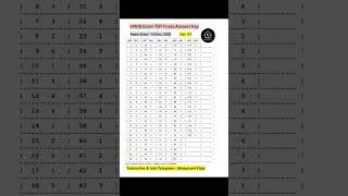 🎯EMRS TGT, Set- G1 Answer Key #aspirantvijay#emrsanswerkey#emrsvacancy2025#emrsresult2025#emrsschool