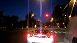 Ferrari F430 sound in Budapest