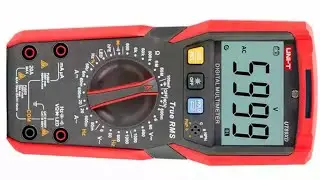 распаковка цифрового мультиметра UNI-T  UT89XD digital multimeters тестирование светодиодов с Ali