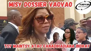 RINA RAKOTOMANGA SY MINISITRA PAPASOSY  MISY DOSSIER VAOVAO