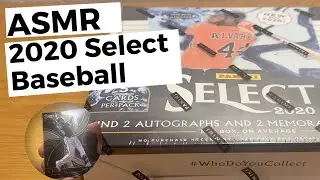 ASMR: 2020 Select Baseball Hobby Box and Gum Chewing