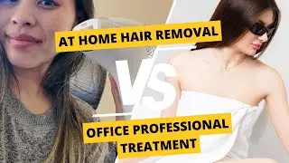 Is it Worth it, 7 Month Update At Home vs In Office Laser Hair Removal #hairremovaltreatment