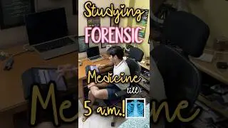 Studying *FORENSIC* till 5 a.m.!!🫣🩻 #mbbs #medicine #study #exam #motivation #trending