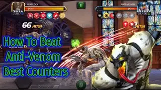 4 Star Warlock Vs 6 Star Cavalier Anti-Venom! ( Solo Kill) | Marvel Contest Of Champions