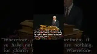 Charity -- Marvin J. Ashton -- April 1992 - part 1 #shorts #genconf #thinkcelestial