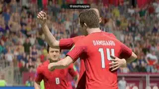 FIFA World Cup Qatar 2022: Denmark vs. Tunisia | FIFA 23
