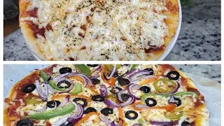 How to Make the Ultimate Veggie Pizza and Cheese Pizza | Easy & Delicious Recipe