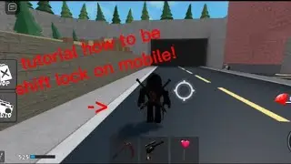 (Roblox kat) Tutorial how to be shift locked on mobile!