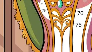 Princess Cinderella Gown Drawing | Satisfying Art Video #gaming #drawing #drawinggame #android 