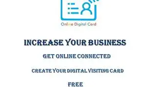 Online Digital Visiting Card to Creat www.onlinedigitalcard.com
