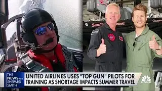 United Airlines using former Top Gun and Blue Angel pilots for training