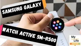 Samsung Galaxy Watch Active SM R500 Unboxing