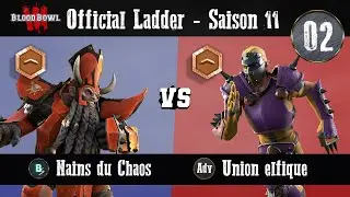 Blood Bowl 3 - Un d&eacute;marrage en ladder compliqu&eacute; pour nos Nains du Chaos