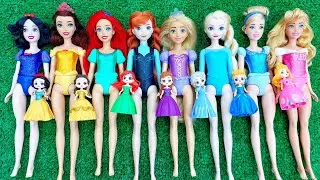 Disney Princess Doll Makeover ~ DIY Miniature Ideas for MATTEL - Wig, Dress, Faceup, and More! DIY