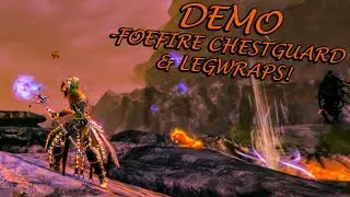 Guild Wars 2 - Foefire Chestguard & Legwraps Demo!