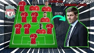 LIVERPOOL - Potential Line Up with Gerrard, Neves, Traore, Thuram (2025)