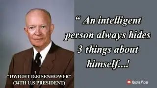 Dwight D. Eisenhower Wise Quotes About Leadership And Success
