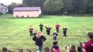 Kendel- Tiny all star cheerleader needs a potty break