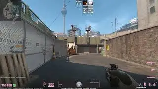 CS2 Overpass Heaven Smoke From Outside Spawn