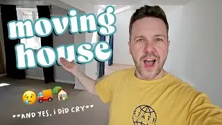 UK MOVING HOUSE VLOG plus EMPTY HOUSE TOUR 🏡