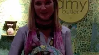 Amy Butler at Fall 2010 Quilt Market