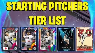 BEST STARTING PITCHERS IN A TIER LIST FOR MLB THE SHOW 23